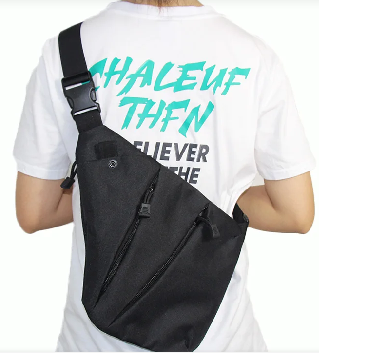 Bolsa Shoulder Bag Masculina Transversal Compacta - EclipseRoyale