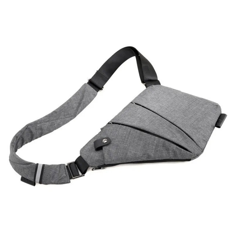 Bolsa Shoulder Bag Masculina Transversal Compacta - EclipseRoyale